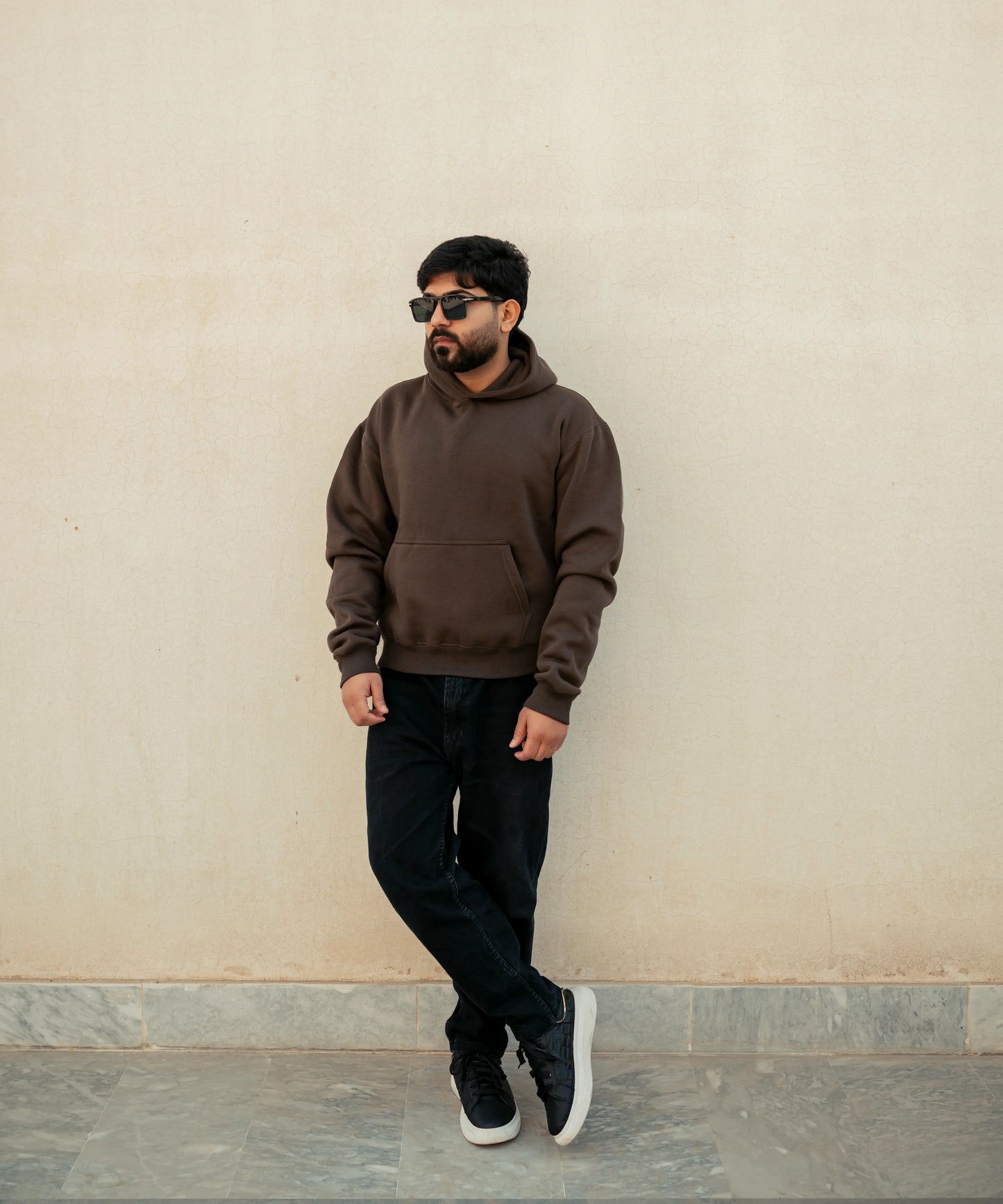 FOREST NIGHT PLAIN HOODIE