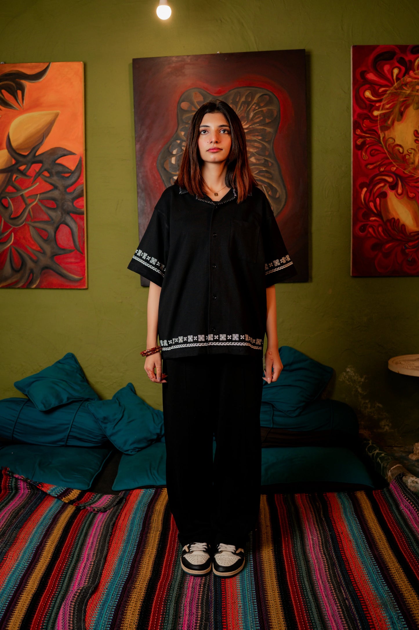 Black Button Down Shirt (Premium)