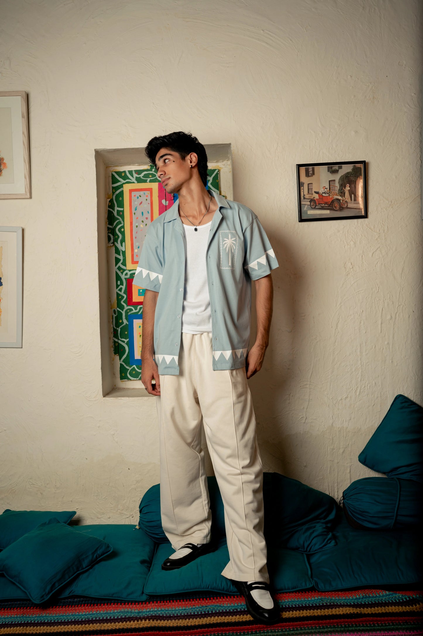 Sky Blue Button Down Shirt