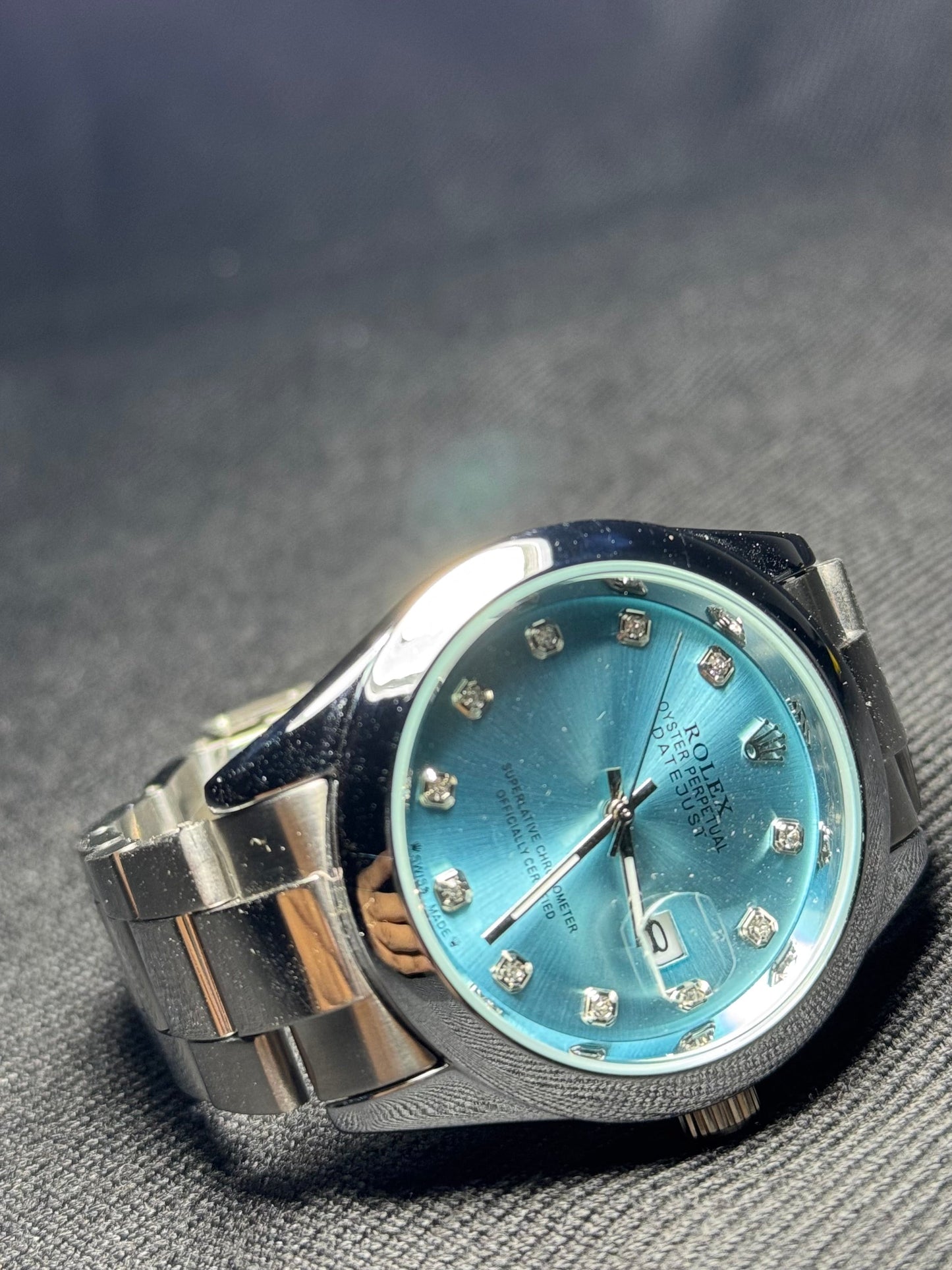 Silver and Sky BLUE OYSTER