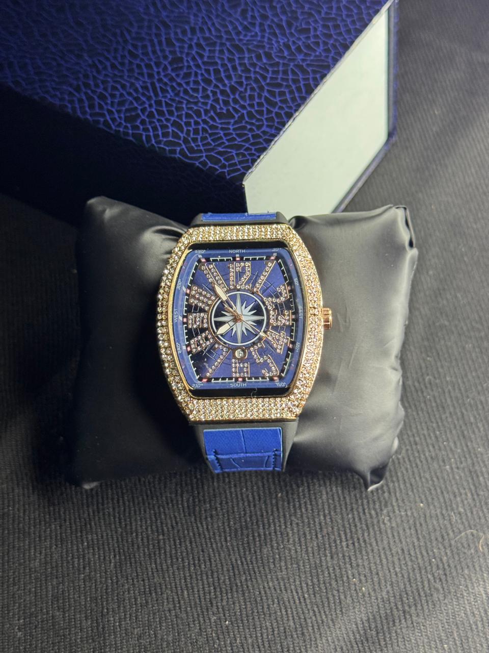 Blue Phantom | Core Freeze (Frank Muller Blue Strap)