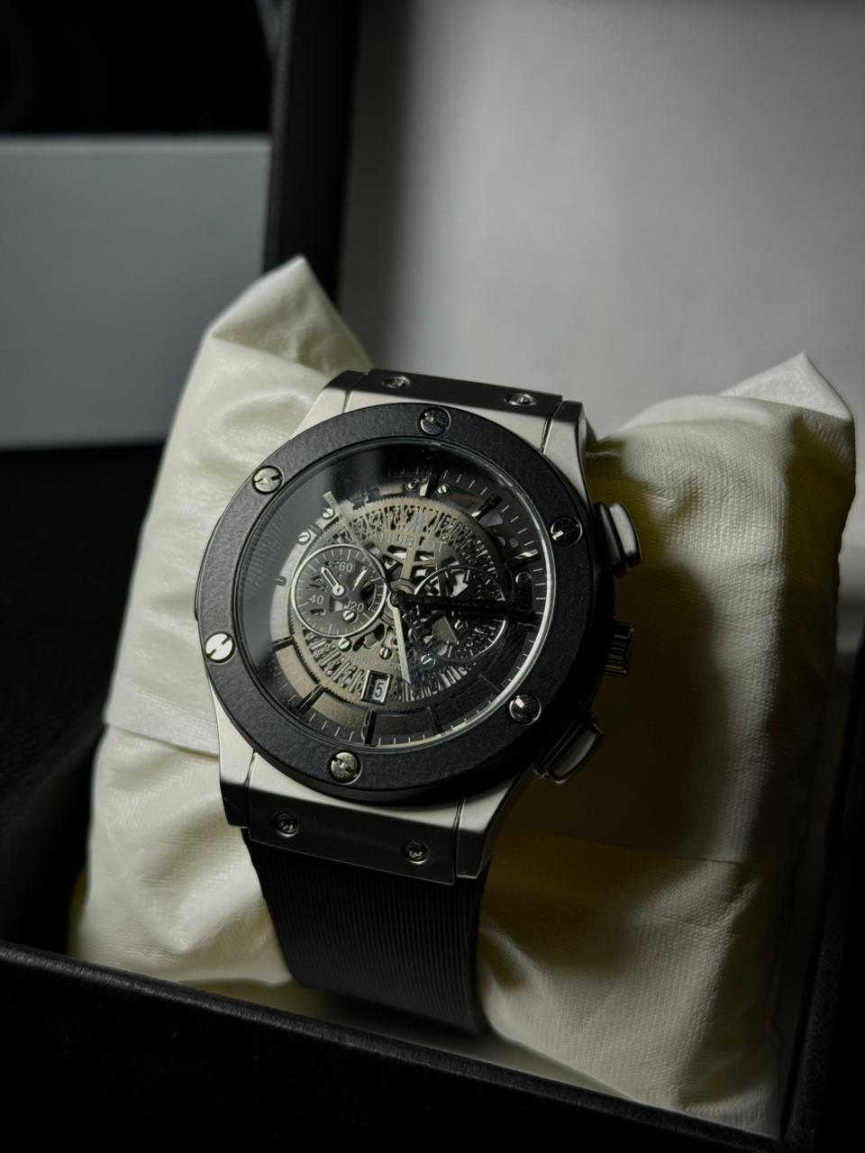 Hublot Chrono Strap X (Aura Glide — Midnight FREE)