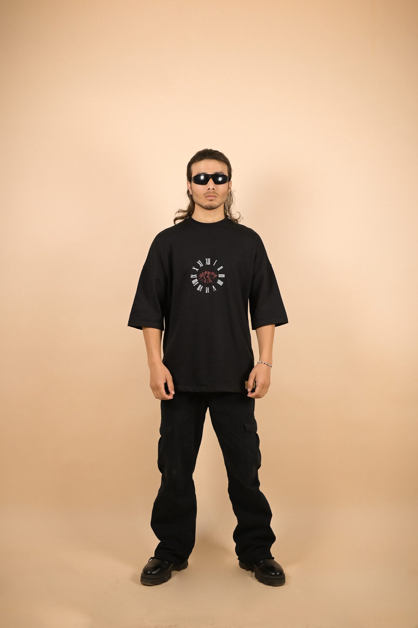 LOST IN TIME OVERSIZED TEE SHIRT