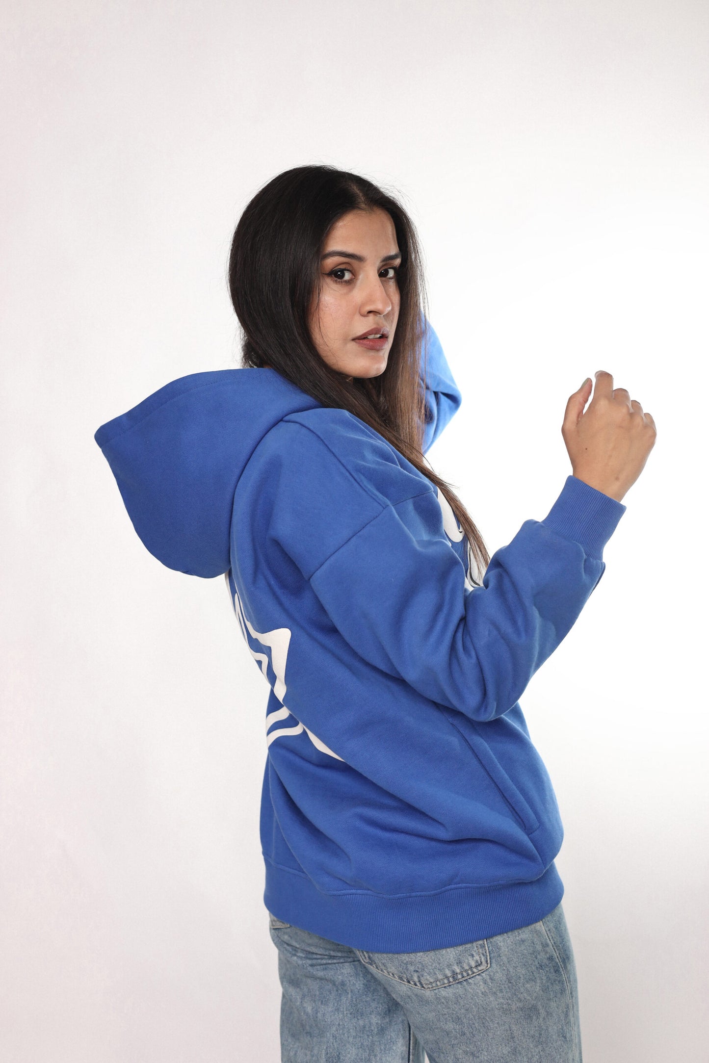 ESCAPE GRAFFITI - OVERSIZED HOODIE