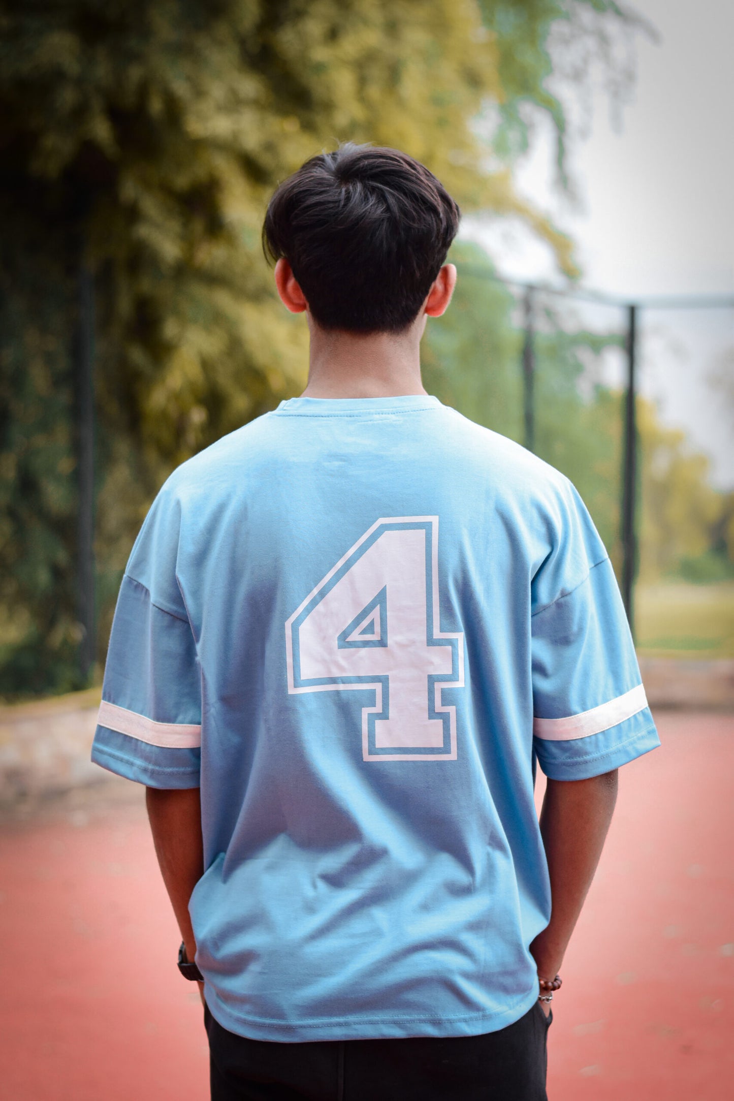 ESCAPE  VERSITY OVERSIZED TEE SHIRT