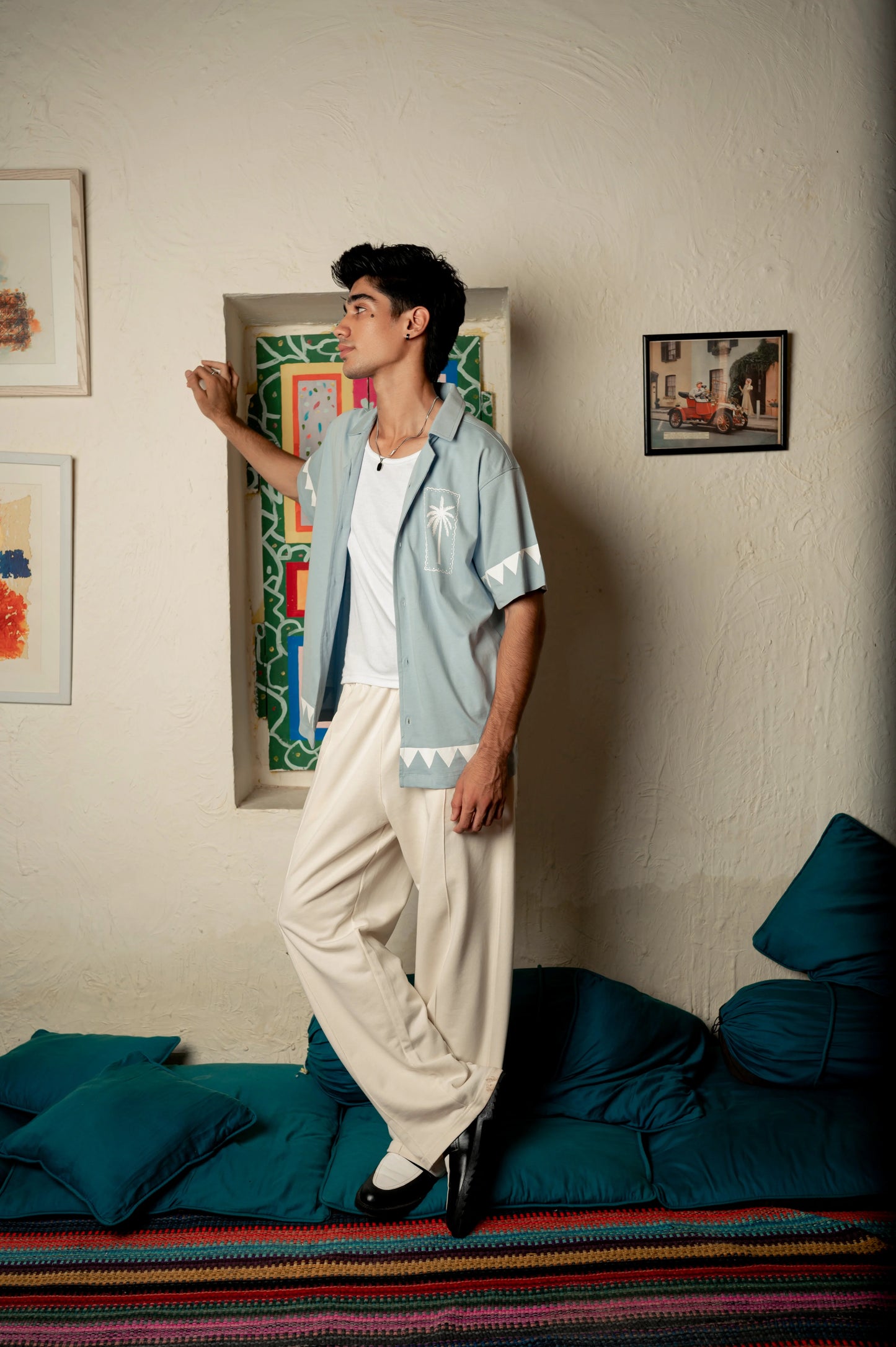 Sky Blue Button Down Shirt