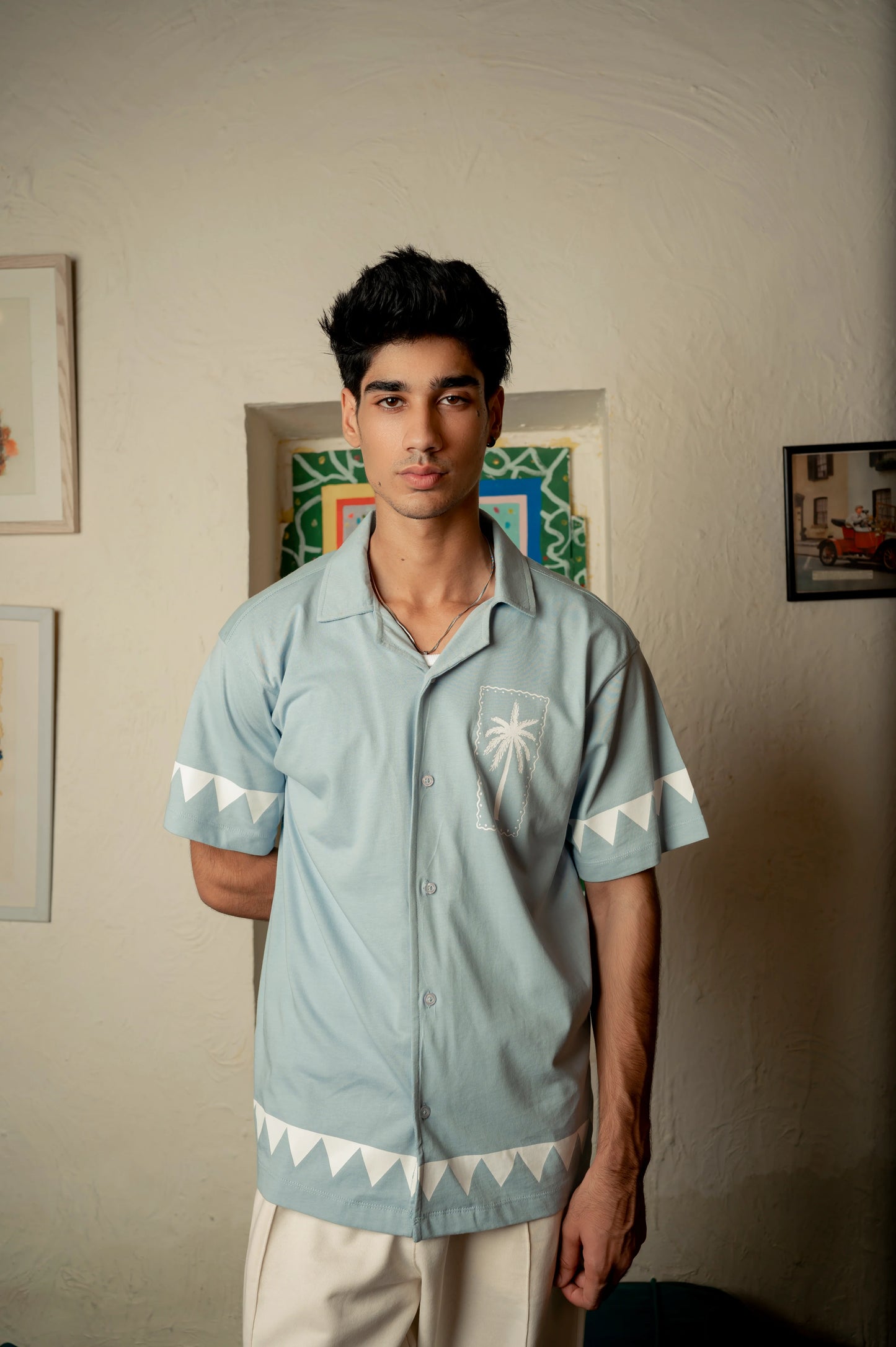 Sky Blue Button Down Shirt