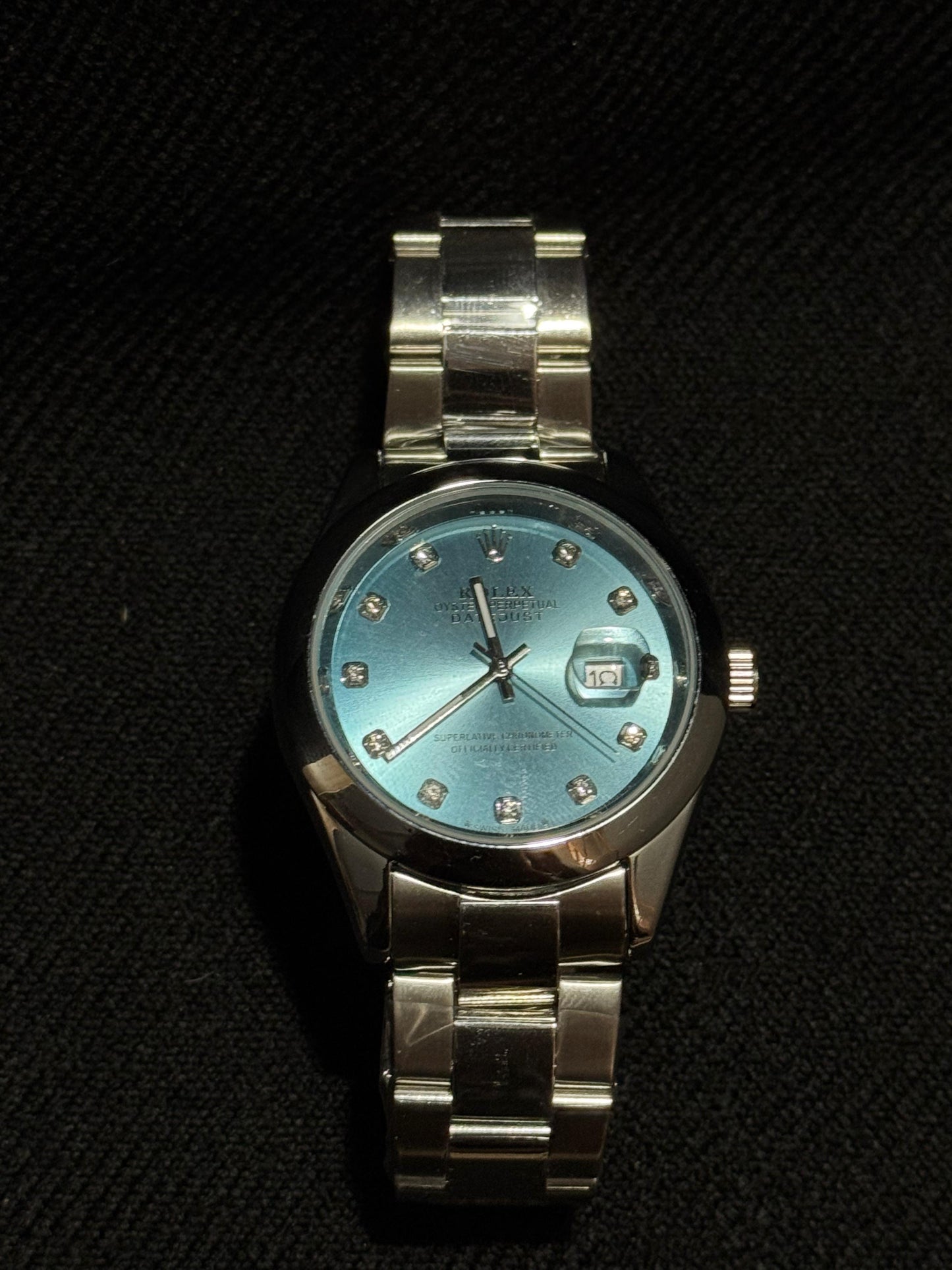 Silver and Sky BLUE OYSTER