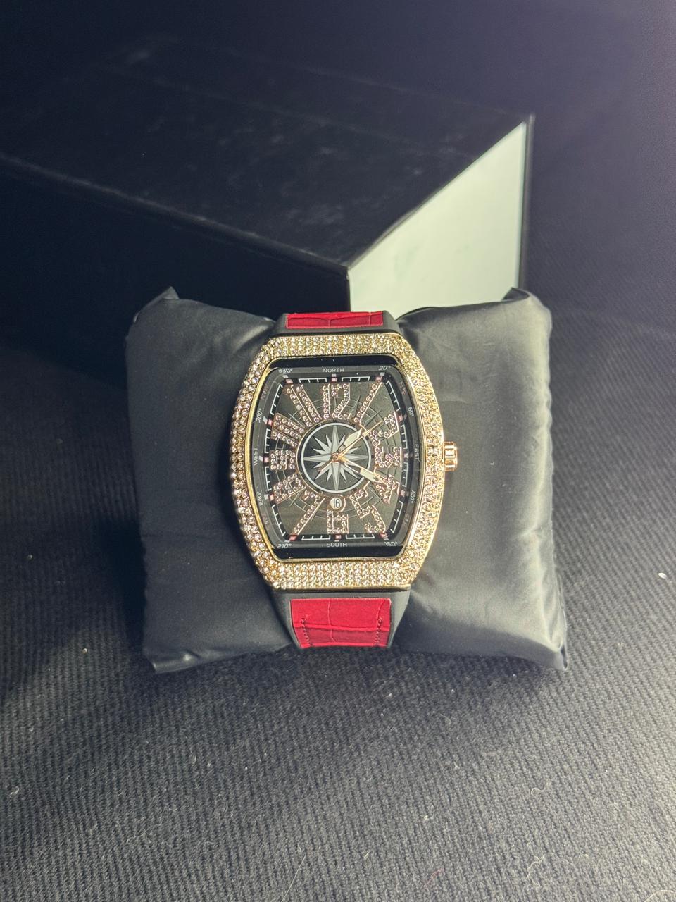 Red Shadow | Core Flame (Frank Muller Red Strap)