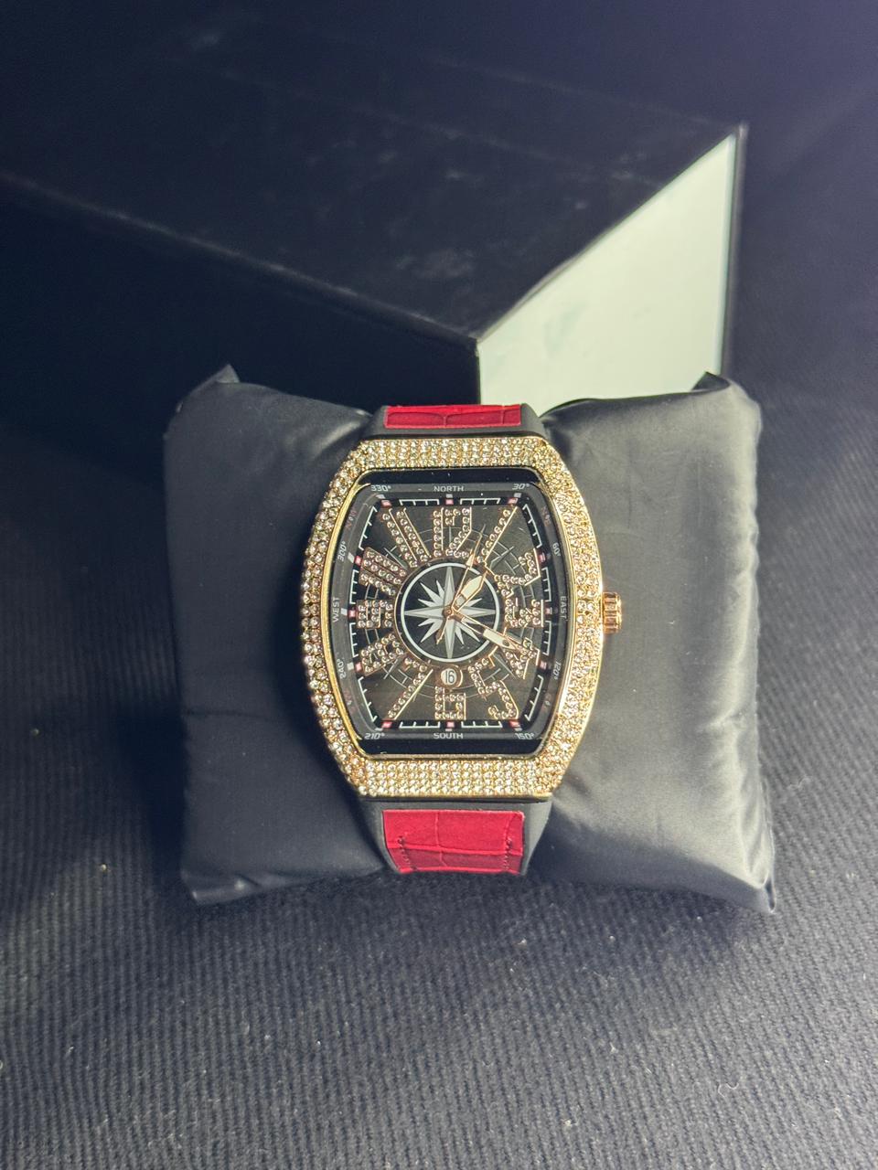 Red Shadow | Core Flame (Frank Muller Red Strap)
