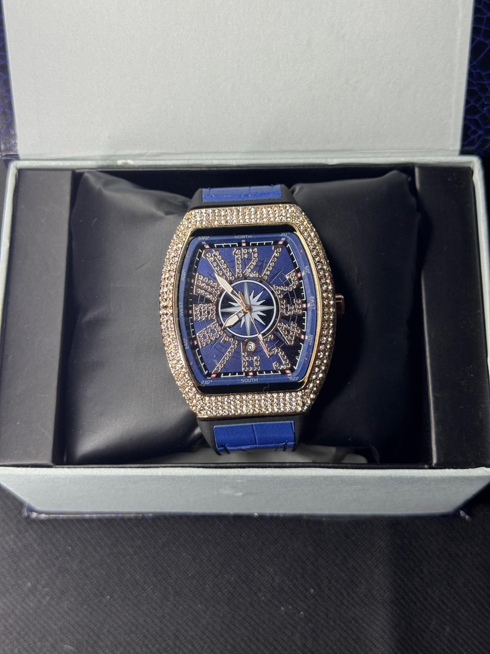 Blue Phantom | Core Freeze (Frank Muller Blue Strap)