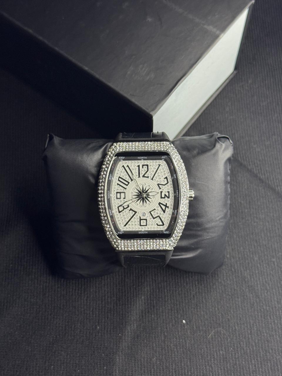 Noir Switch | Shadow Dial (Frank Muller Black with White)