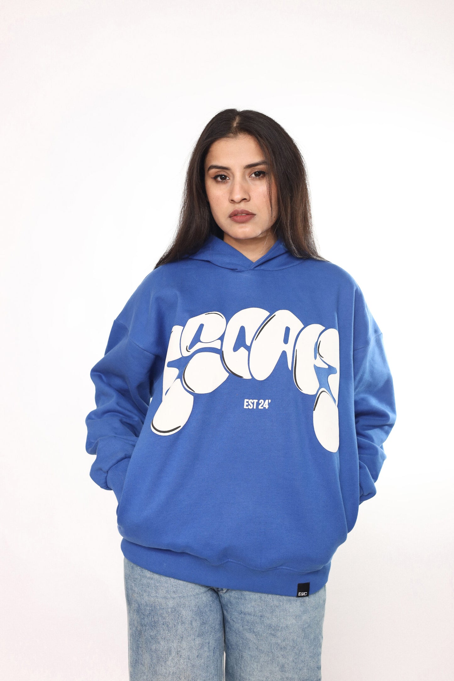 ESCAPE GRAFFITI - OVERSIZED HOODIE