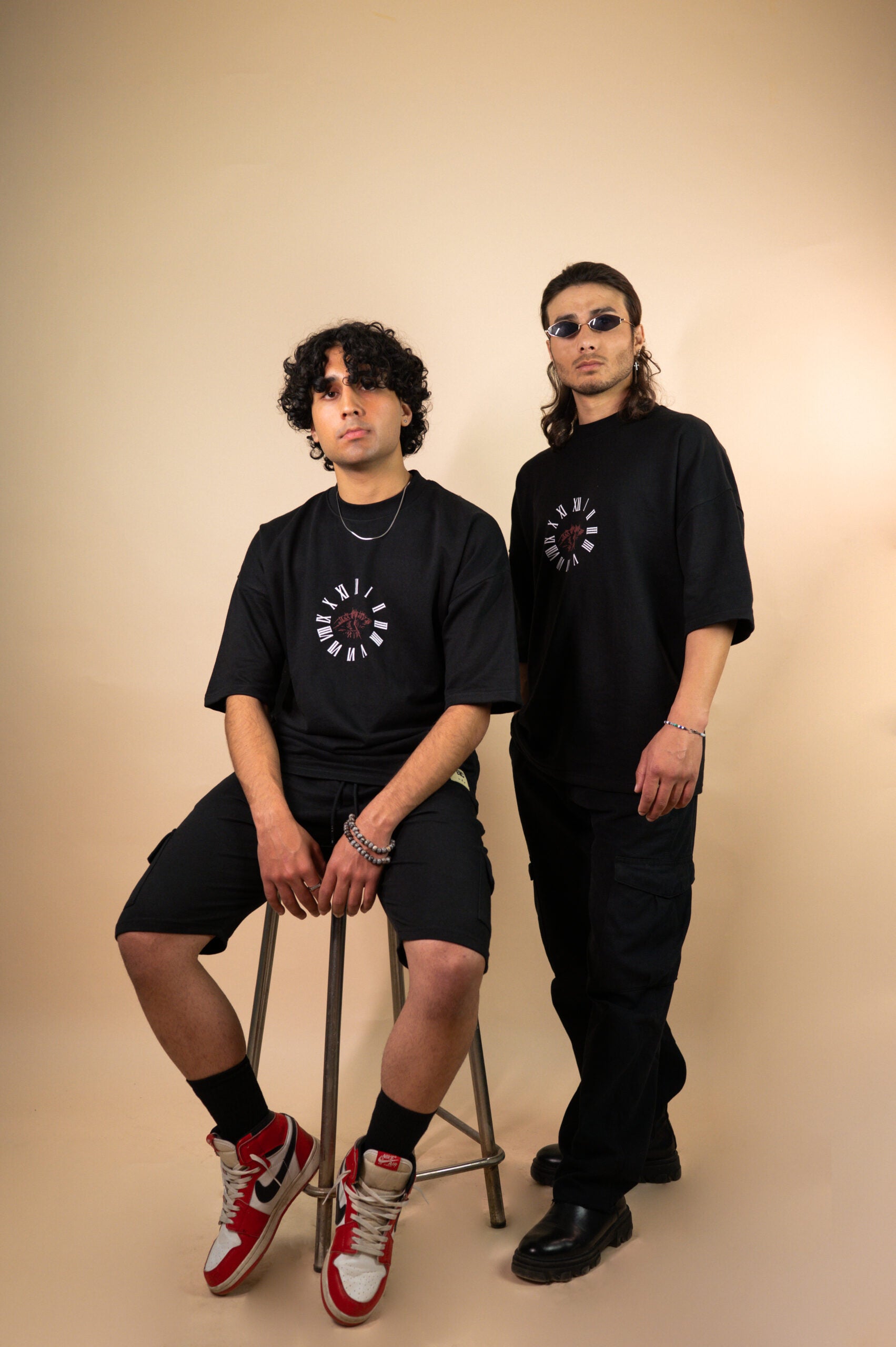 LOST IN TIME OVERSIZED TEE SHIRT